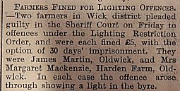 John O'Groat Journal, 15th December 1939, page 4